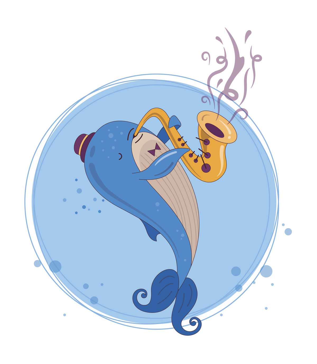 Monthly Competition: Music-Loving Dolphin