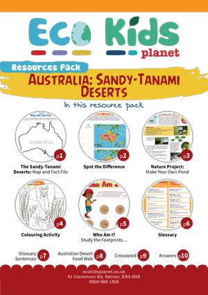 Australia: Sandy-Tanami Deserts