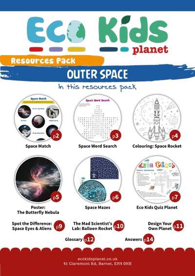 Resource pack for issue 71, Outer Space