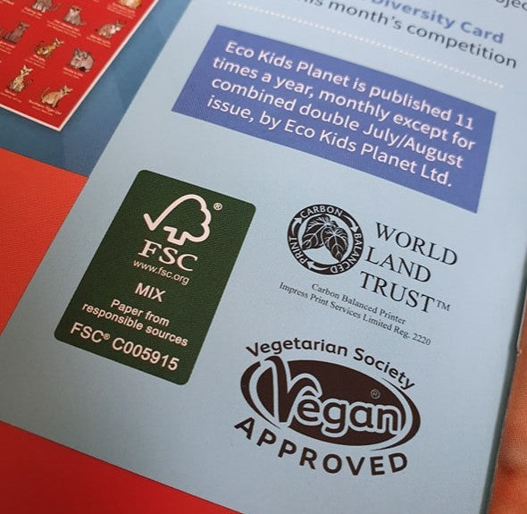 We’re printed on FSC paper!  But what does that mean?