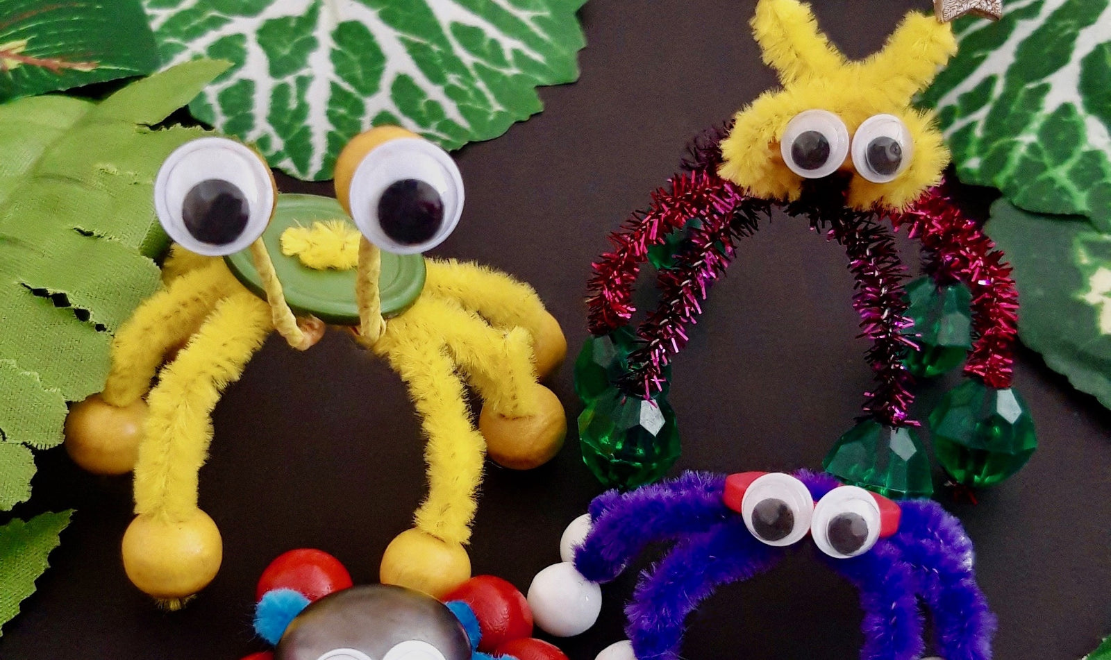 Make Your Own: Button Bugs