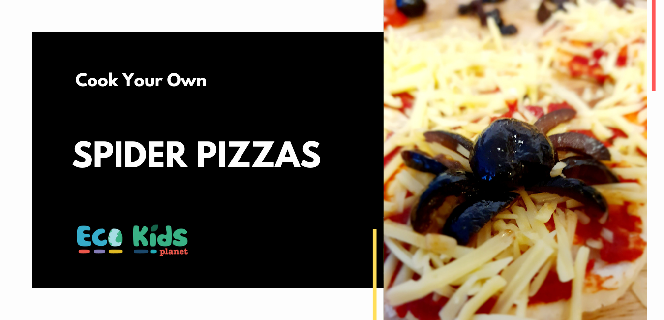 Cook Your Own: Spider Pizzas