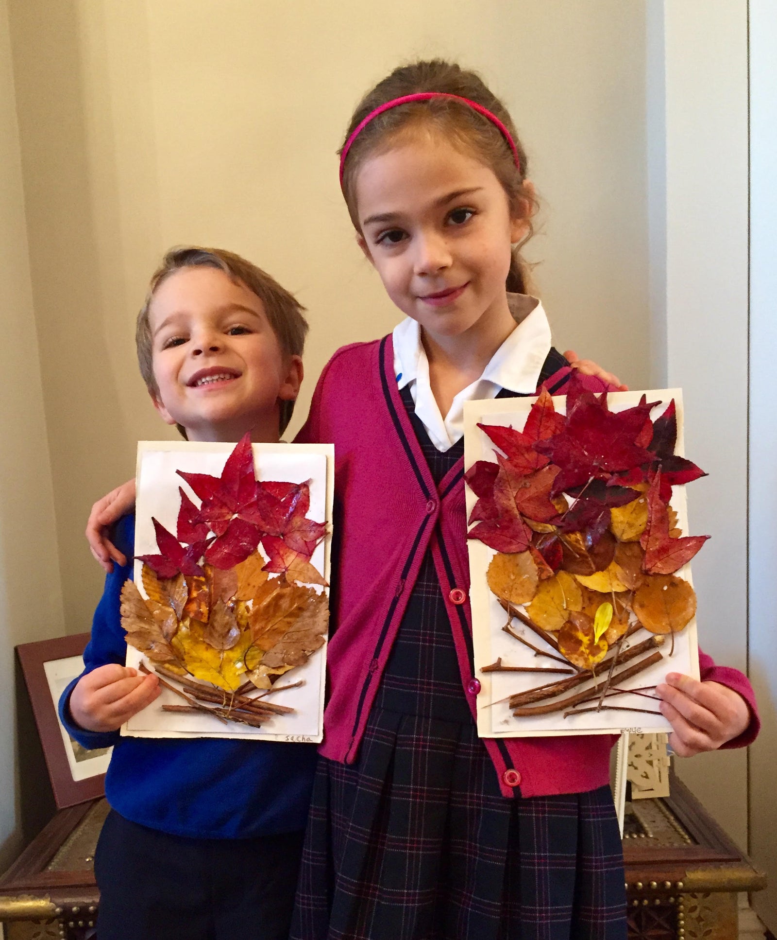 Awesome Autumn Art: Bonfire Collage