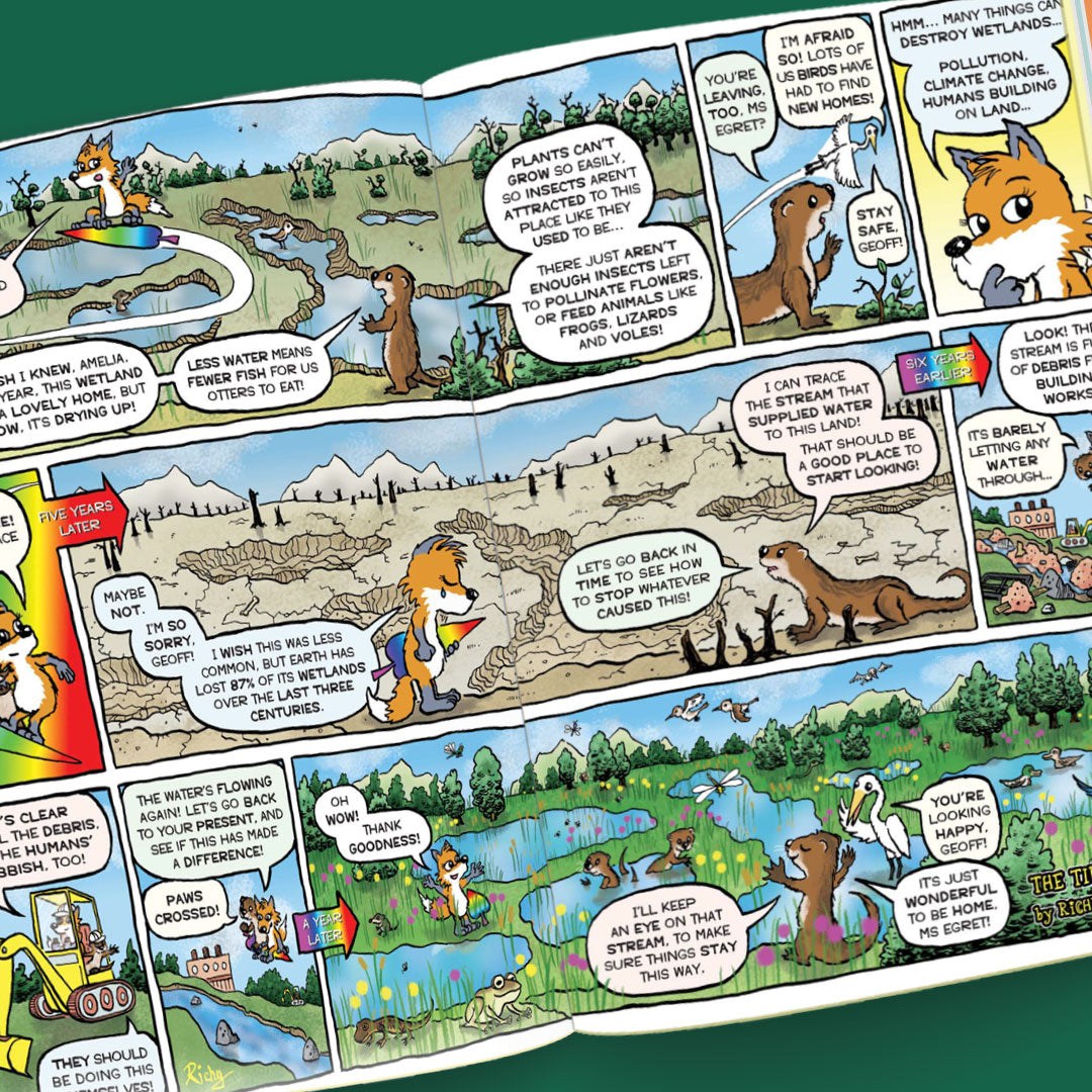 Kid&#39;s Nature Magazines – Issue 129-130 – Web of Life