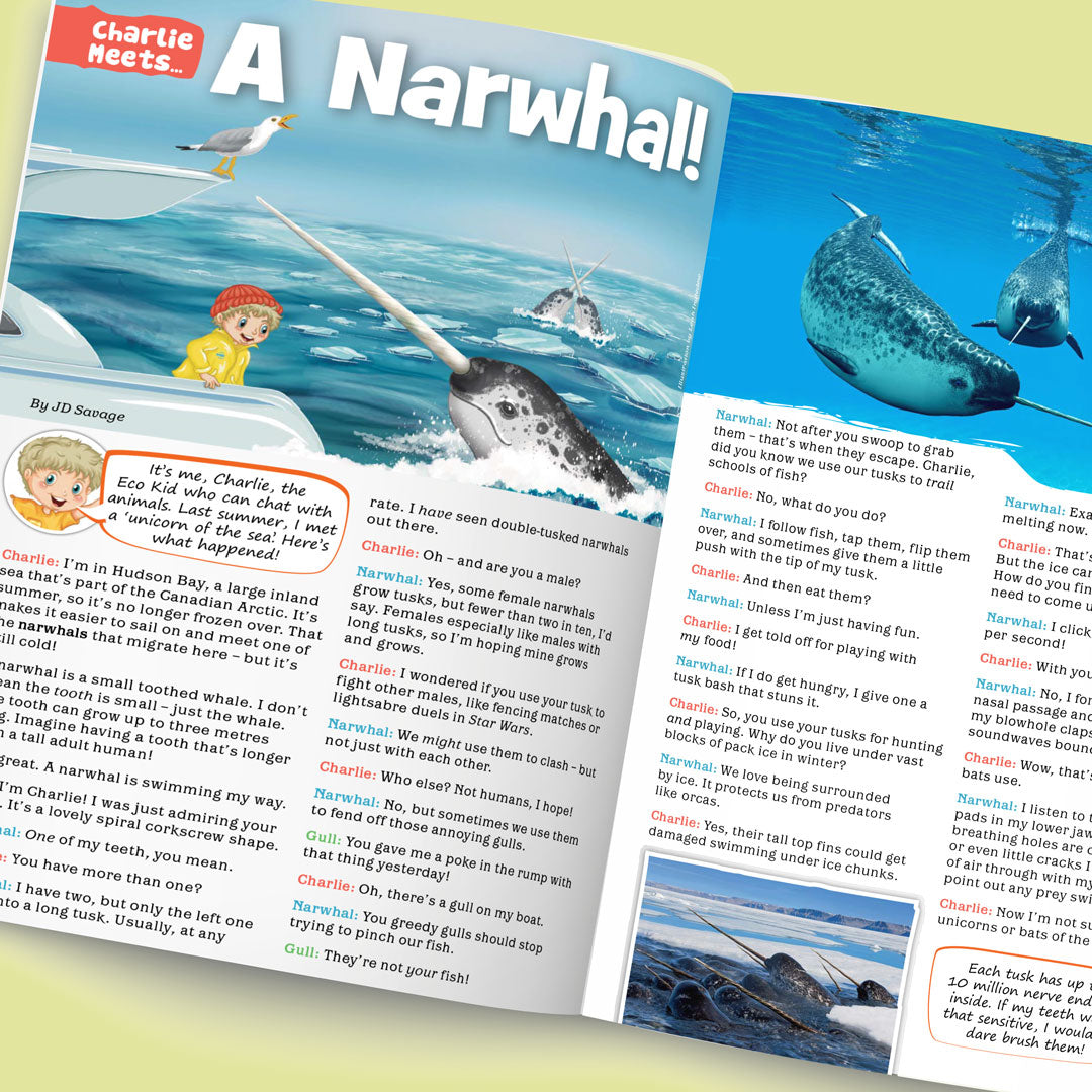 Kid&#39;s Nature Magazines – Issue 127 – Tusk Titans