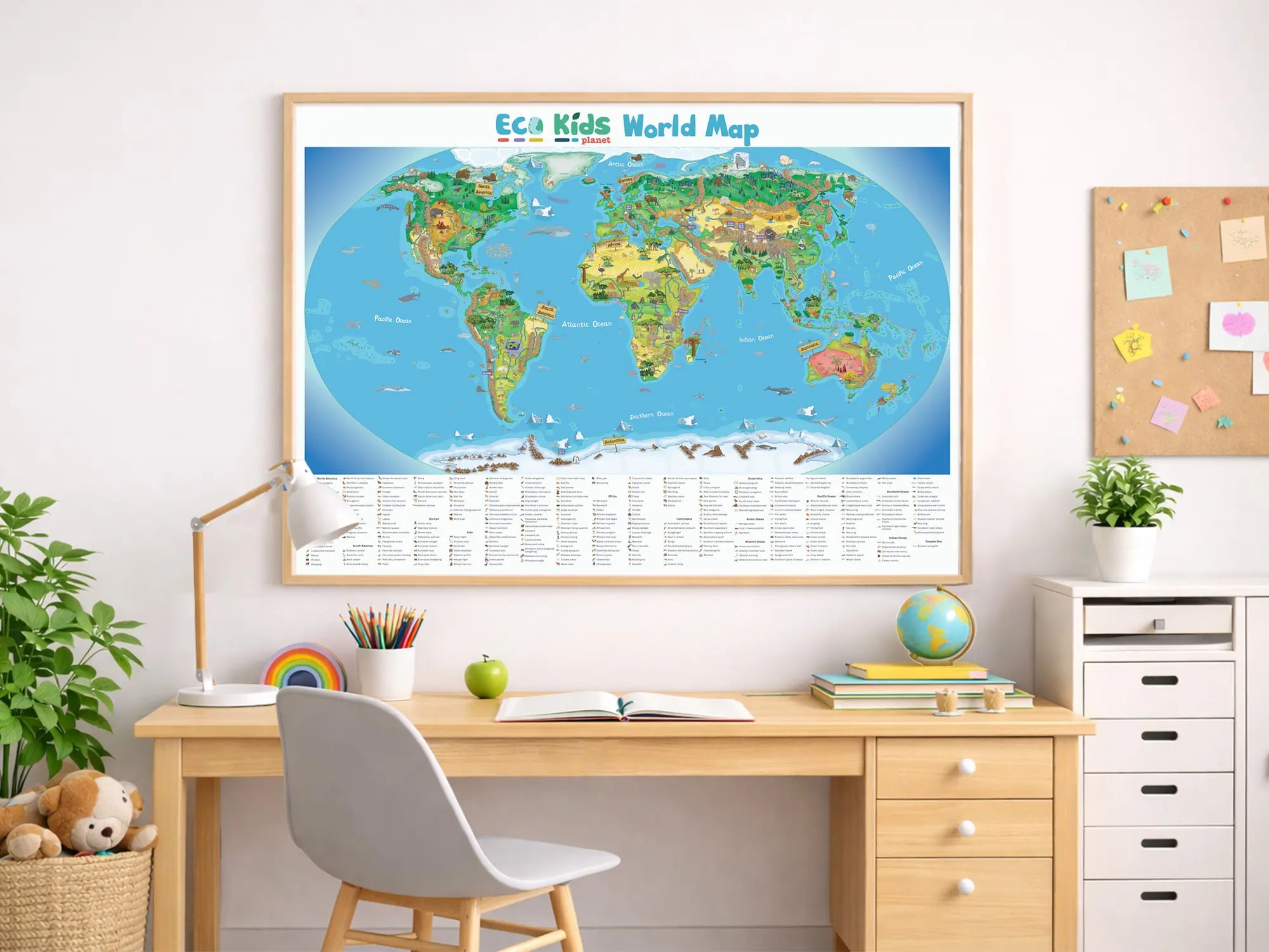 Children's World Map