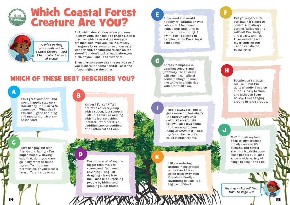 Kid&#39;s Nature Magazines – Issue 116 – Coastal Forests
