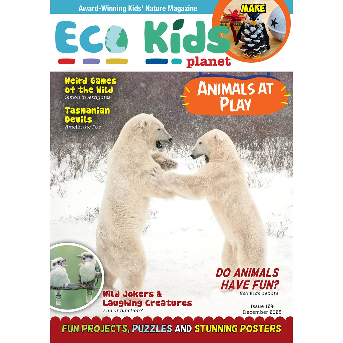Eco Kids Planet Magazine - 12-Monthly Subscription (XMAS)