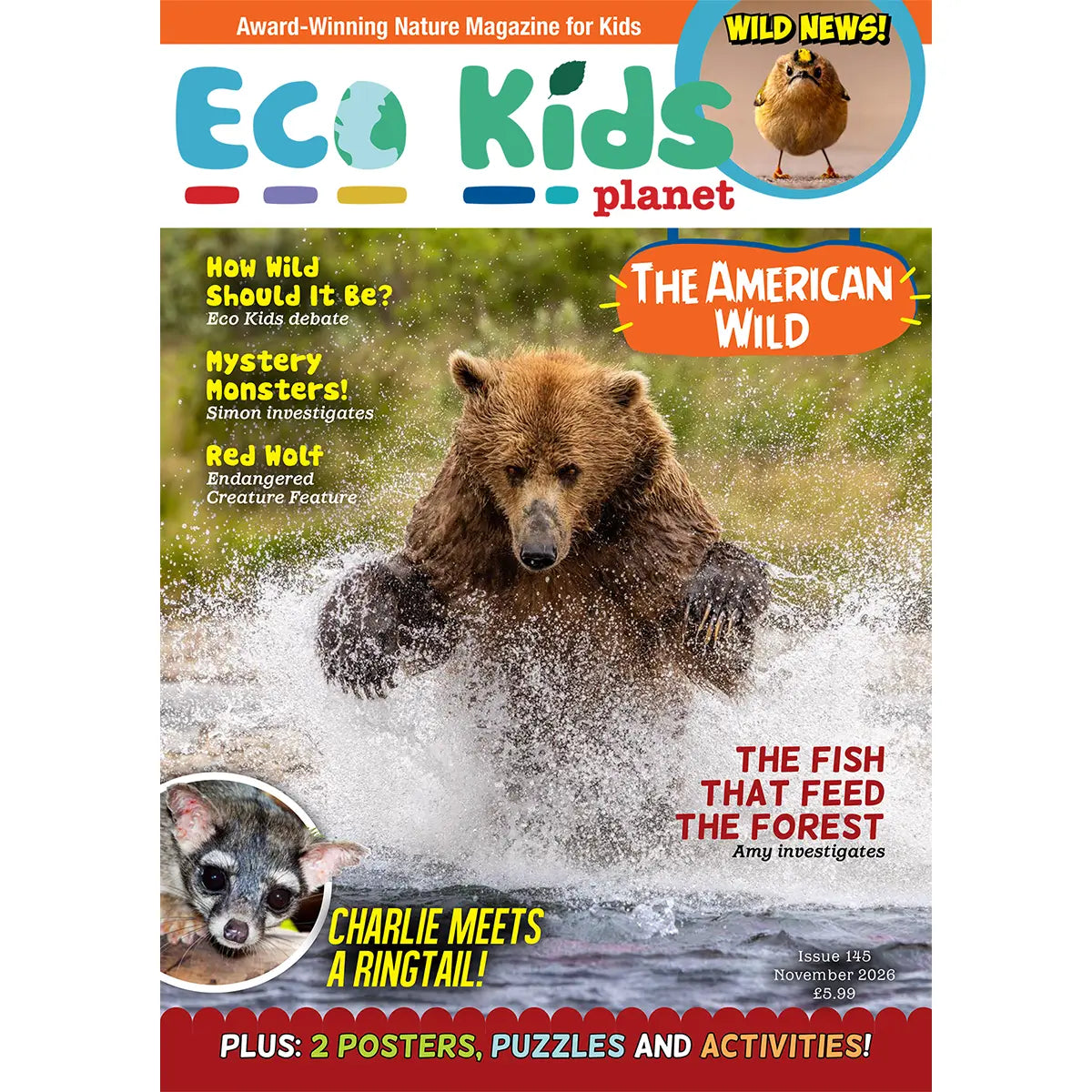 Kid's Nature Magazines – Issue 145 – The American Wild