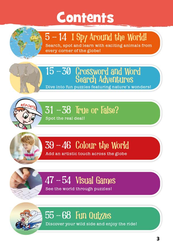 Global Adventures Activity Book