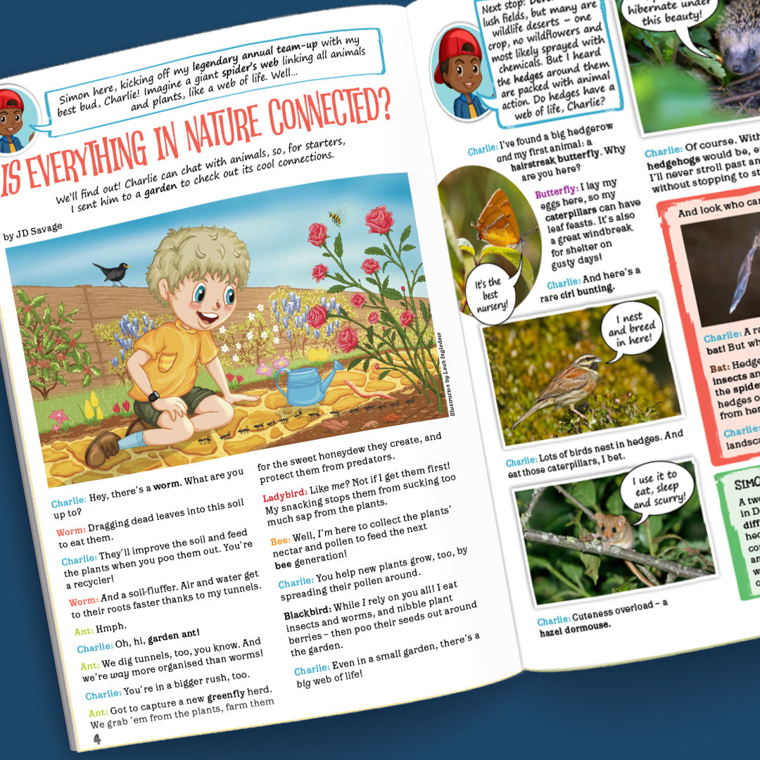 Kid&#39;s Nature Magazines – Issue 129-130 – Web of Life