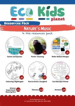 Resource pack for issue 105, Nature's Music