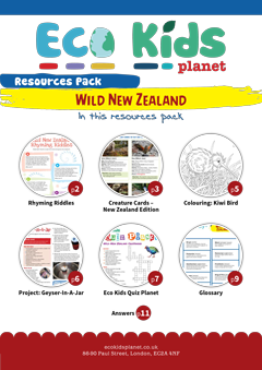 Resource pack for issue 131, Wild New Zealand