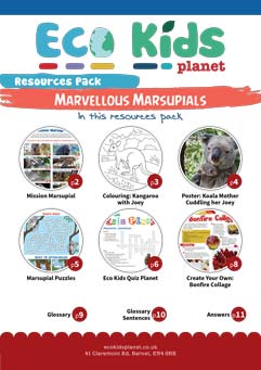 Resource pack for issue 73, Marvellous Marsupials