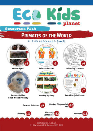 Resource pack for issue 75, Primates of the World