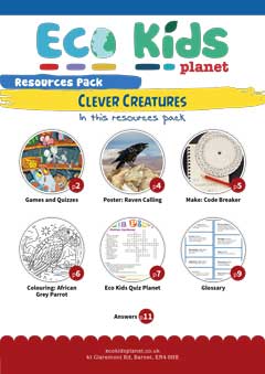 Resource pack for issue 113, Clever Creatures