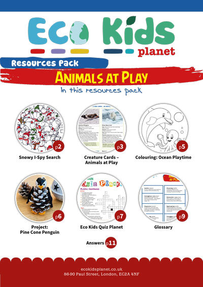 Resource pack for issue 134, Animals at Play