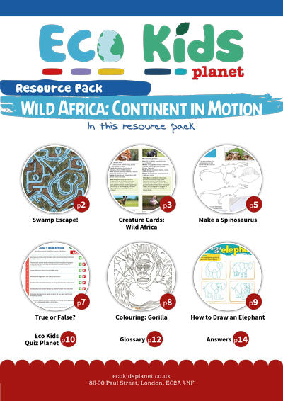 Resource pack for issue 141-142 - Wild Africa