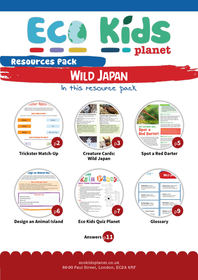 Resource pack for issue 143 – Wild Japan