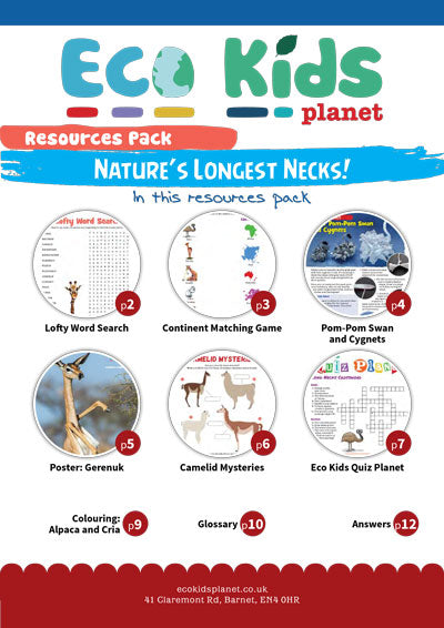 Resource pack for issue 88, Nature's Longest Necks