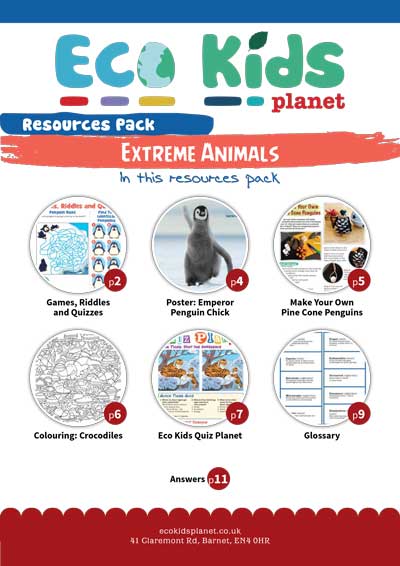 Resource pack for issue 98, Extreme Animals!