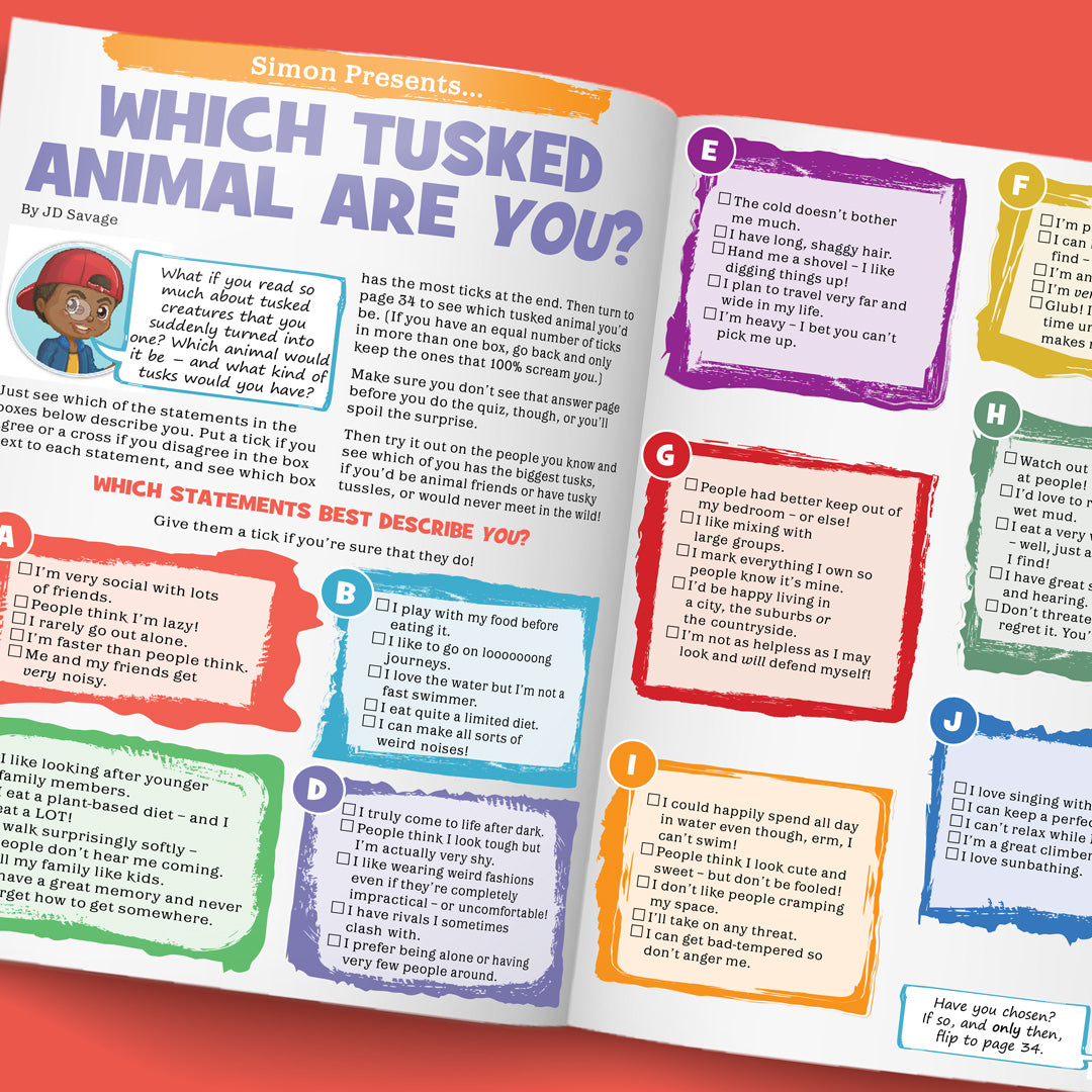 Kid&#39;s Nature Magazines – Issue 127 – Tusk Titans