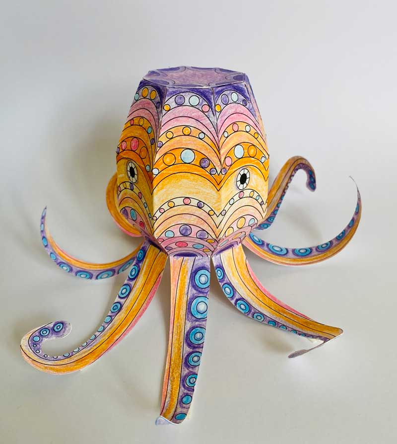 Ocean Papercrafts Booklet