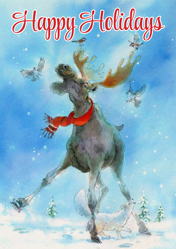 Personalised Eco Kids Christmas Card