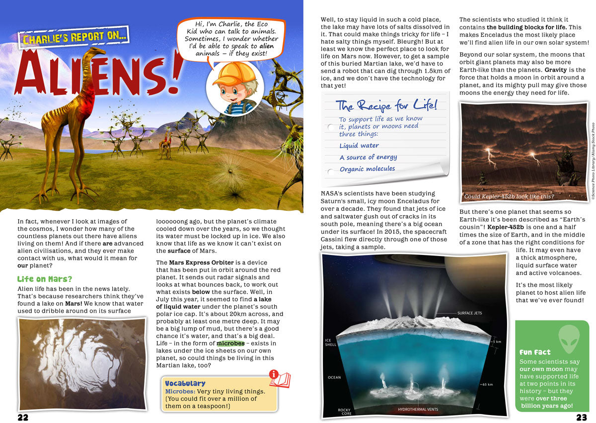 Kid&#39;s Nature Magazines - Issue 47 - The Earth in the Universe
