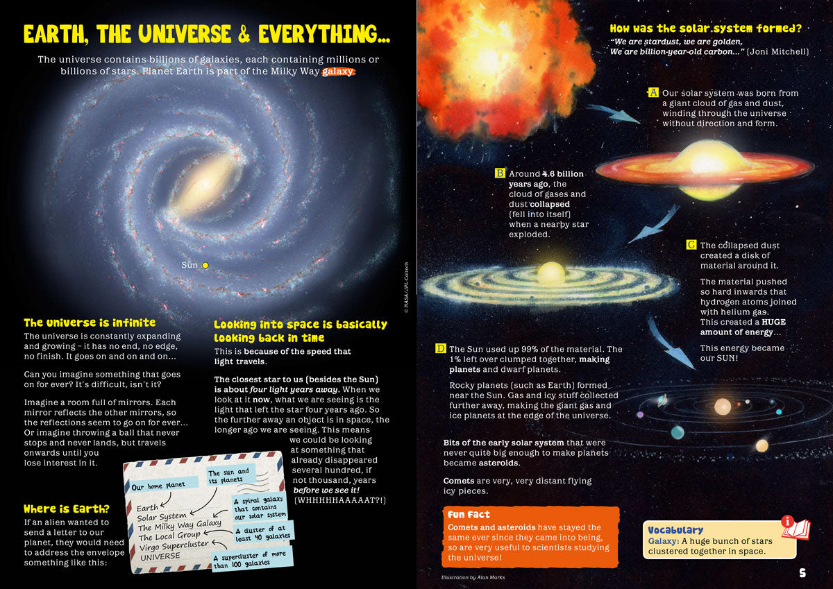 Kid&#39;s Nature Magazines - Issue 47 - The Earth in the Universe