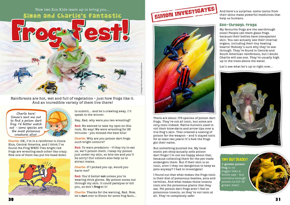 Kid&#39;s Nature Magazines - Issue 57/58 - Rainforests