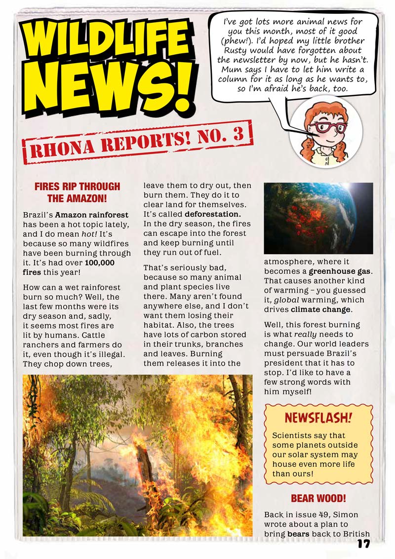 Kid&#39;s Nature Magazines - Issue 60 - Underground Life