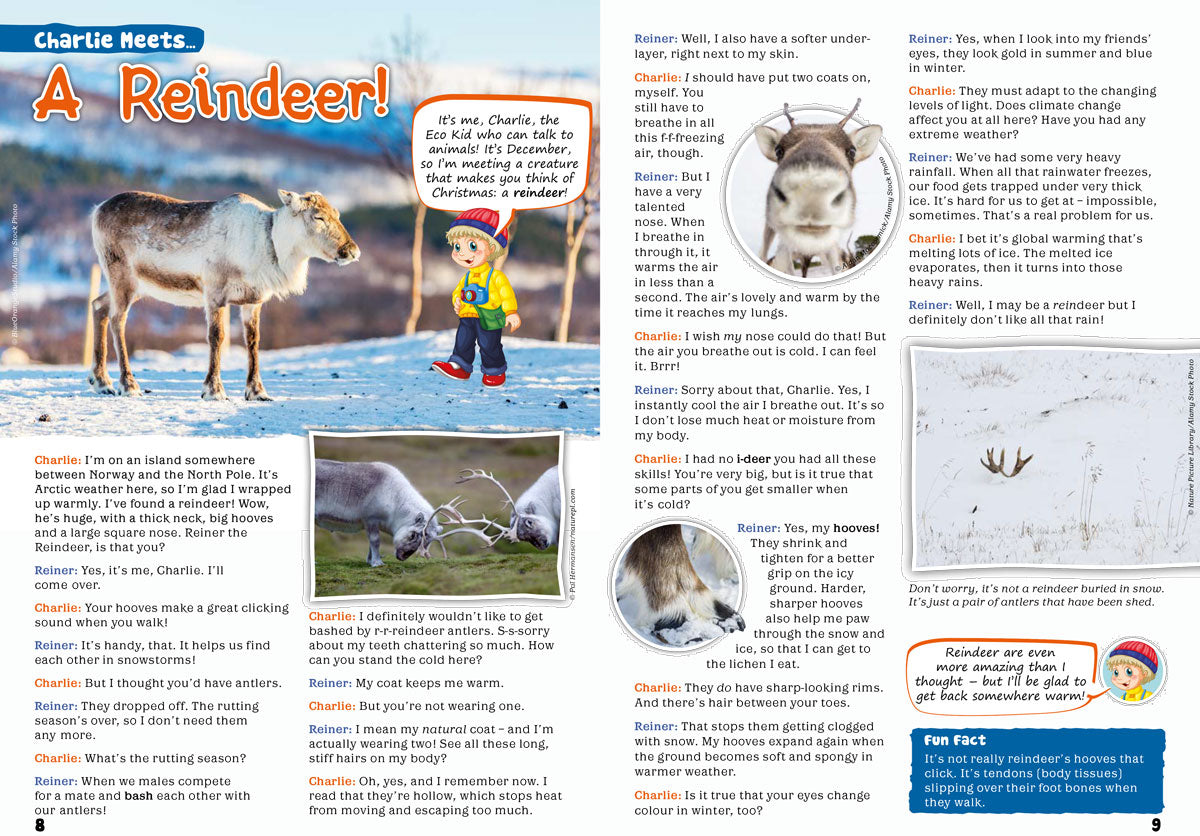 Kid&#39;s Nature Magazines – Issue 62 – Winter Wildlife