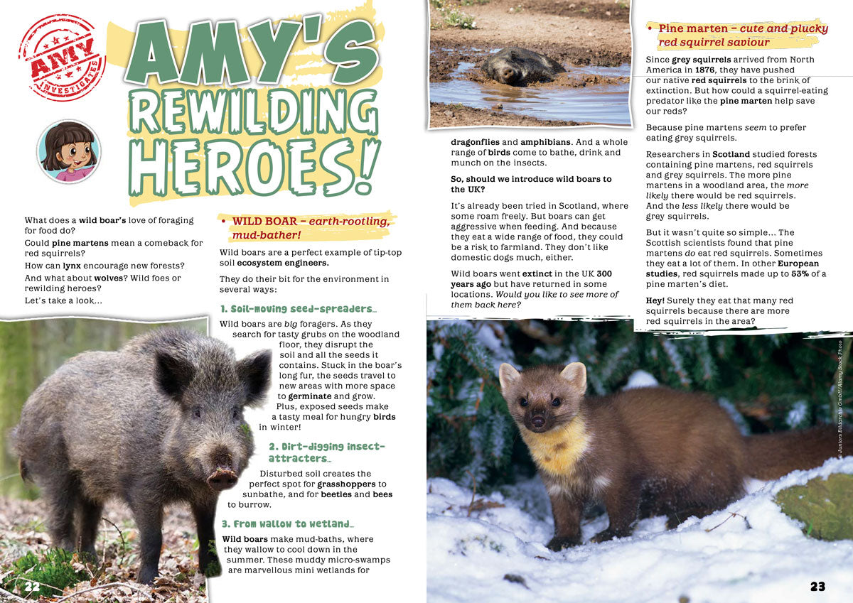 Kid&#39;s Nature Magazines – Issue 86 – Go Wild!