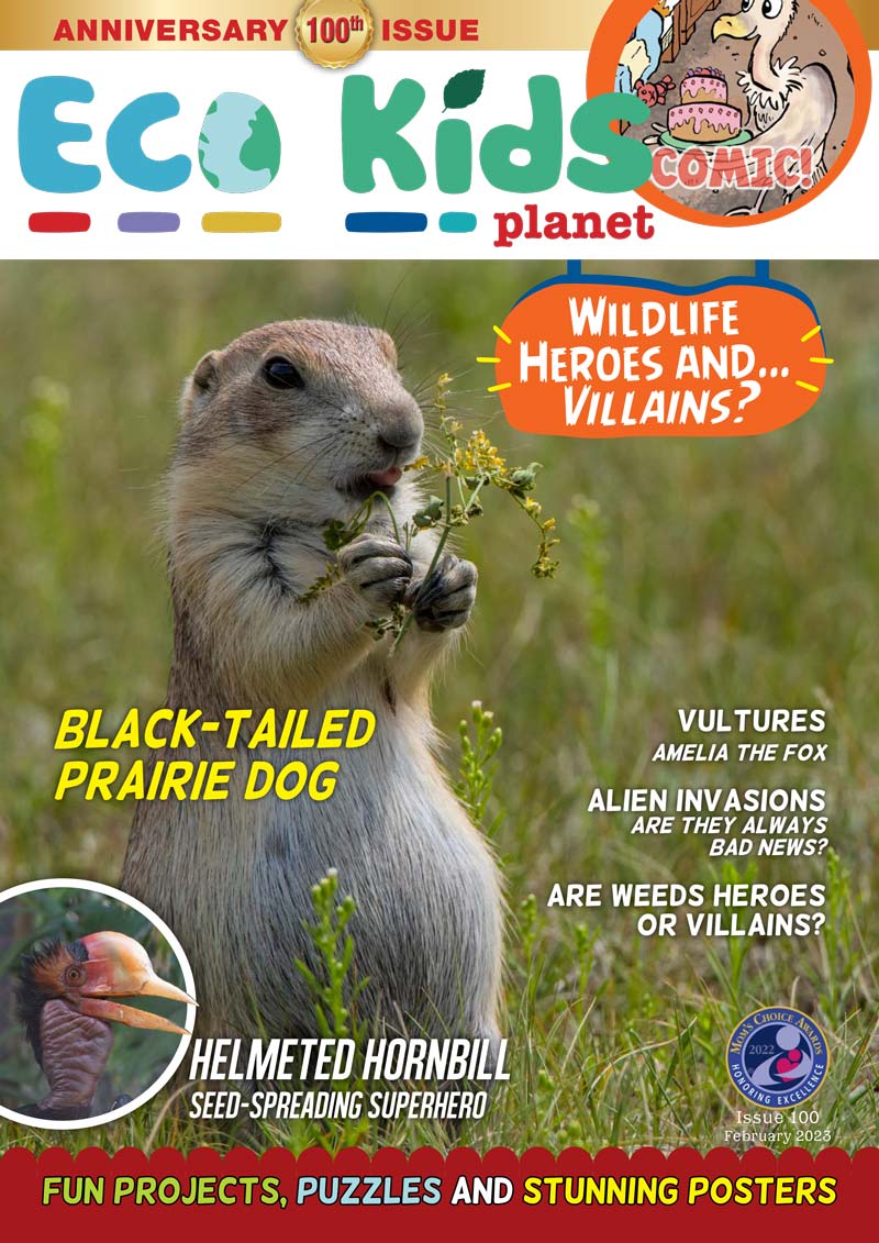 Kid's Nature Magazines – Issue 100 - Wildlife Heroes and... Villains?