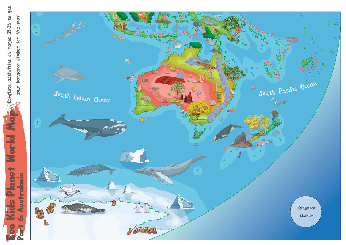 Kid&#39;s Nature Magazines - Issue 20 - Australia, Great Sandy-Tanami Deserts