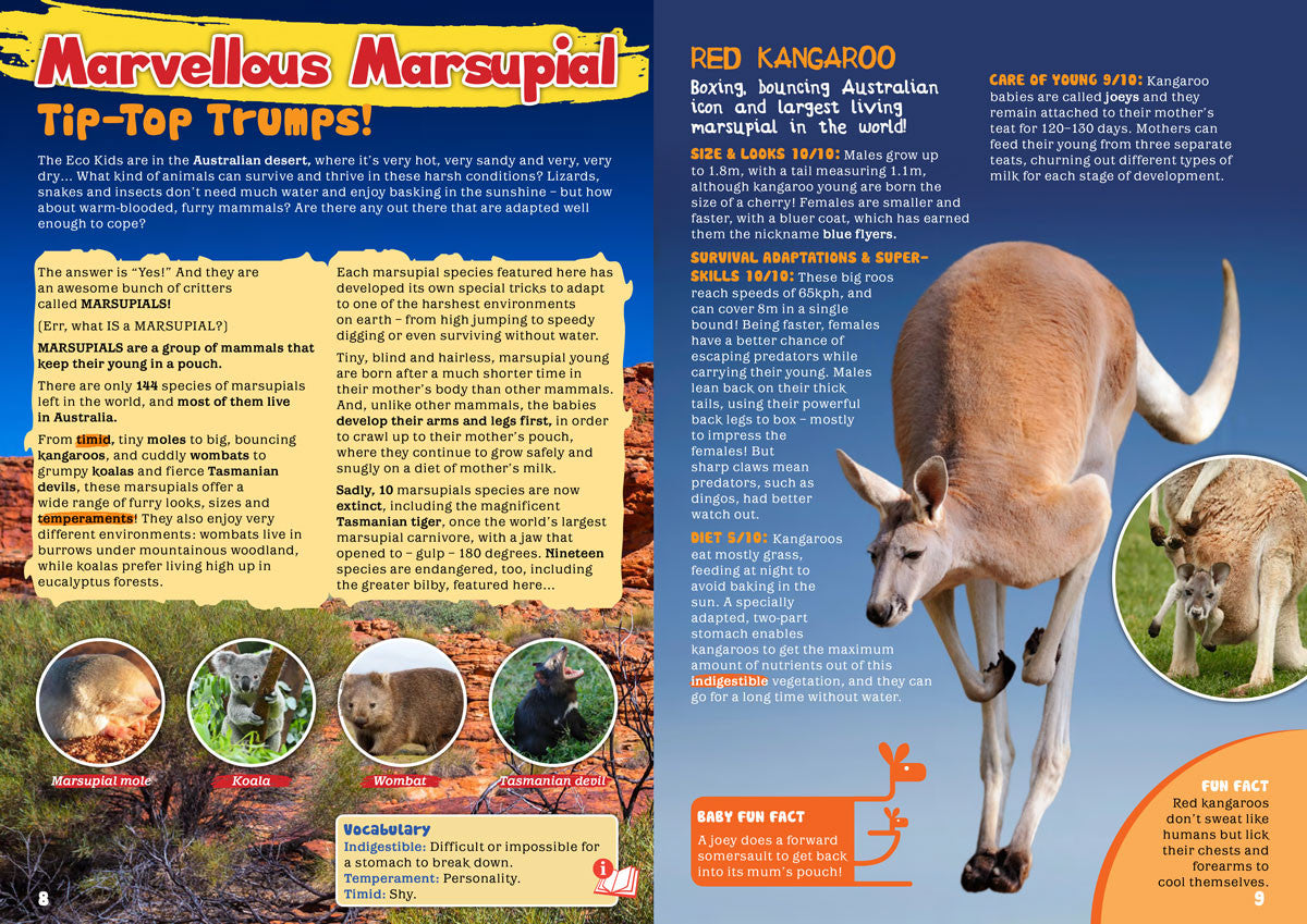 Kid&#39;s Nature Magazines - Issue 20 - Australia, Great Sandy-Tanami Deserts