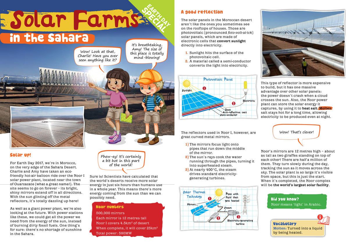 Kid&#39;s Nature Magazines - Issue 30 - The Sahara Desert