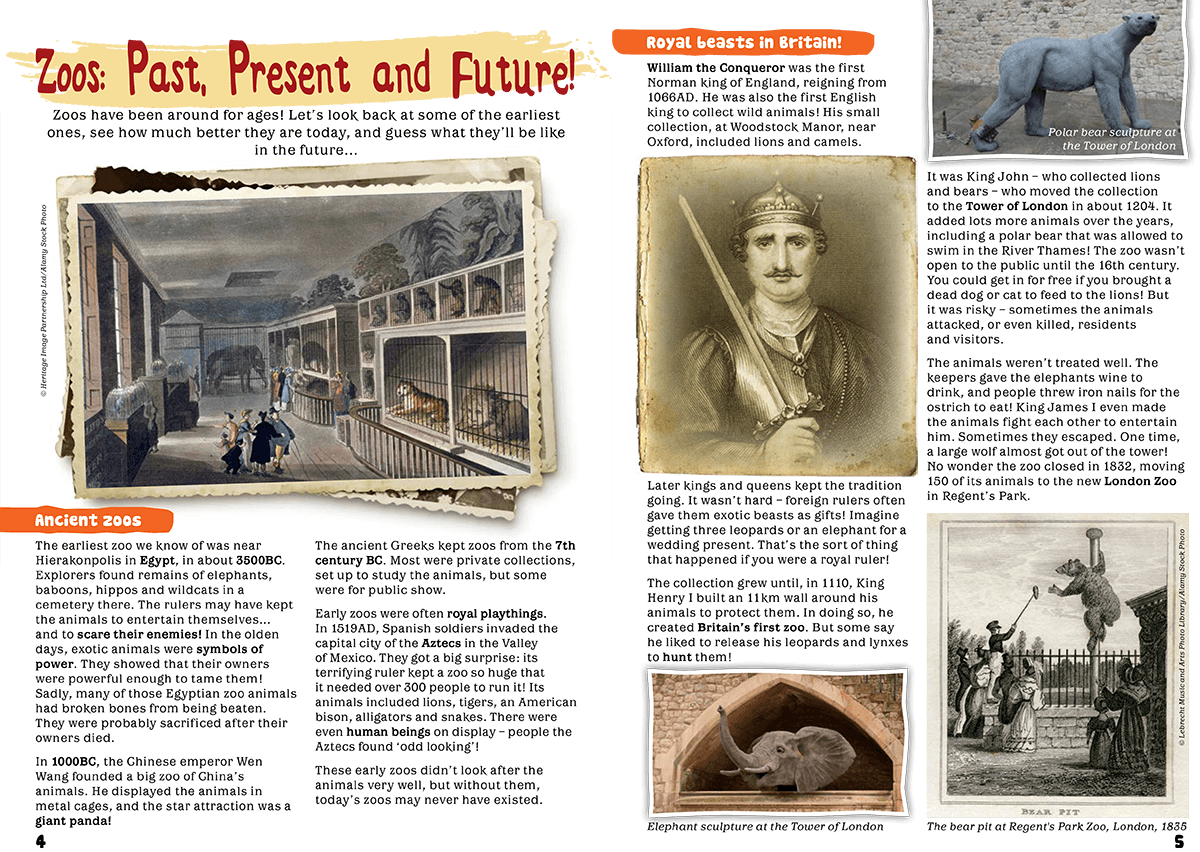 Kid&#39;s Nature Magazines - Issue 42 - Zoos