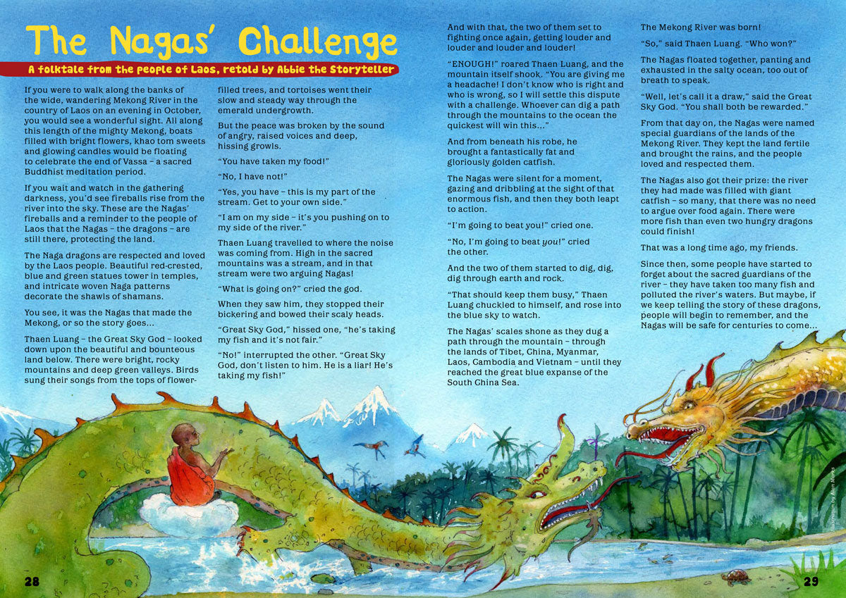 Kid&#39;s Nature Magazines - Issue 43 - The Mighty Mekong