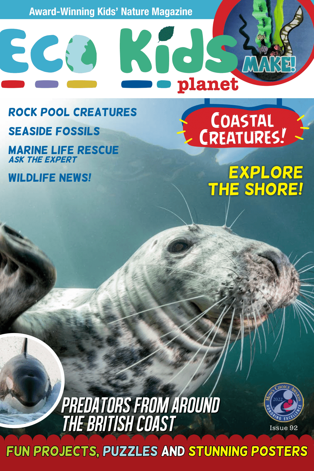 Kid's Nature Magazines – Issue 92 - Coastal Creatures