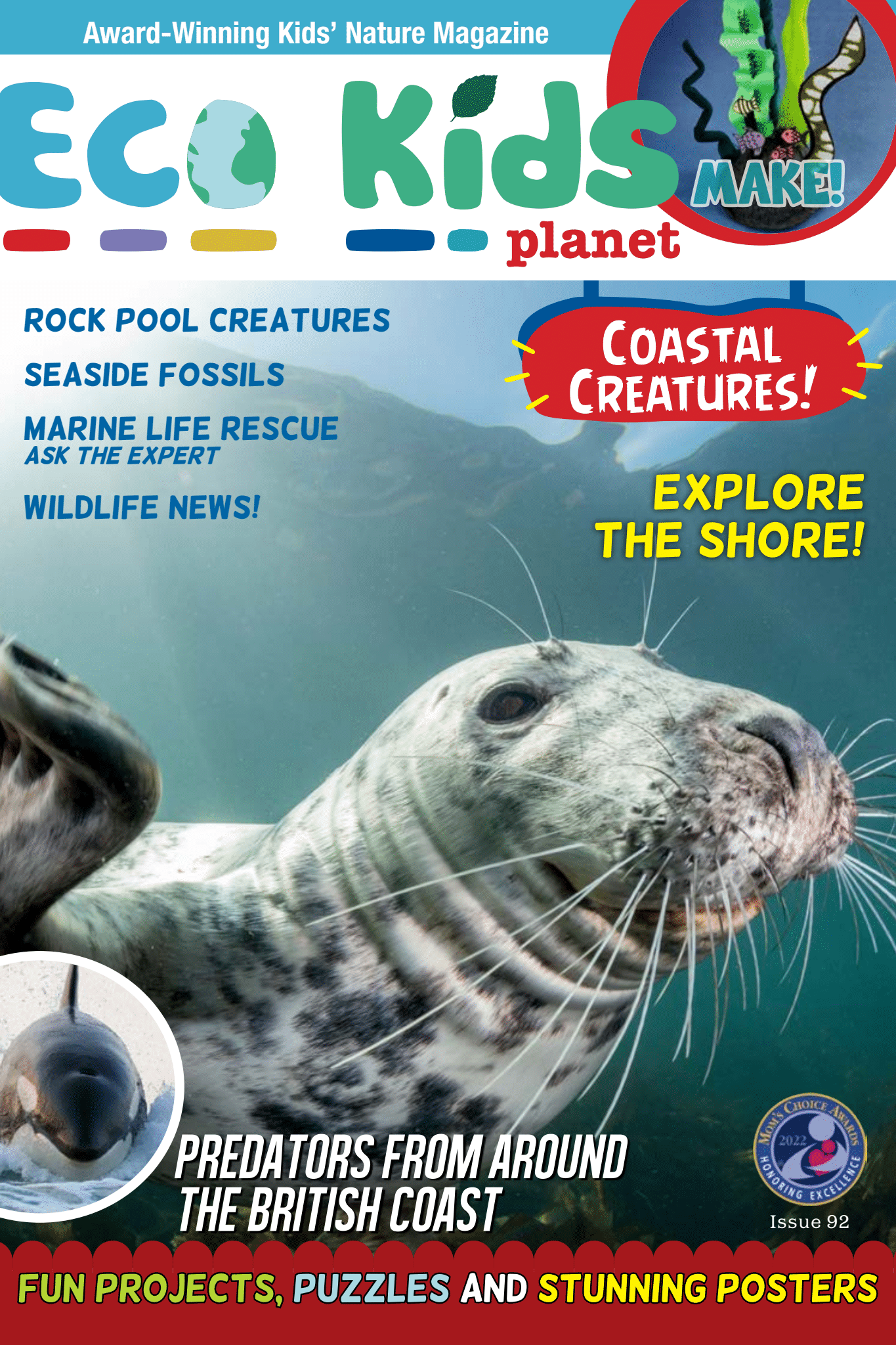 Kid's Nature Magazines – Issue 92 - Coastal Creatures