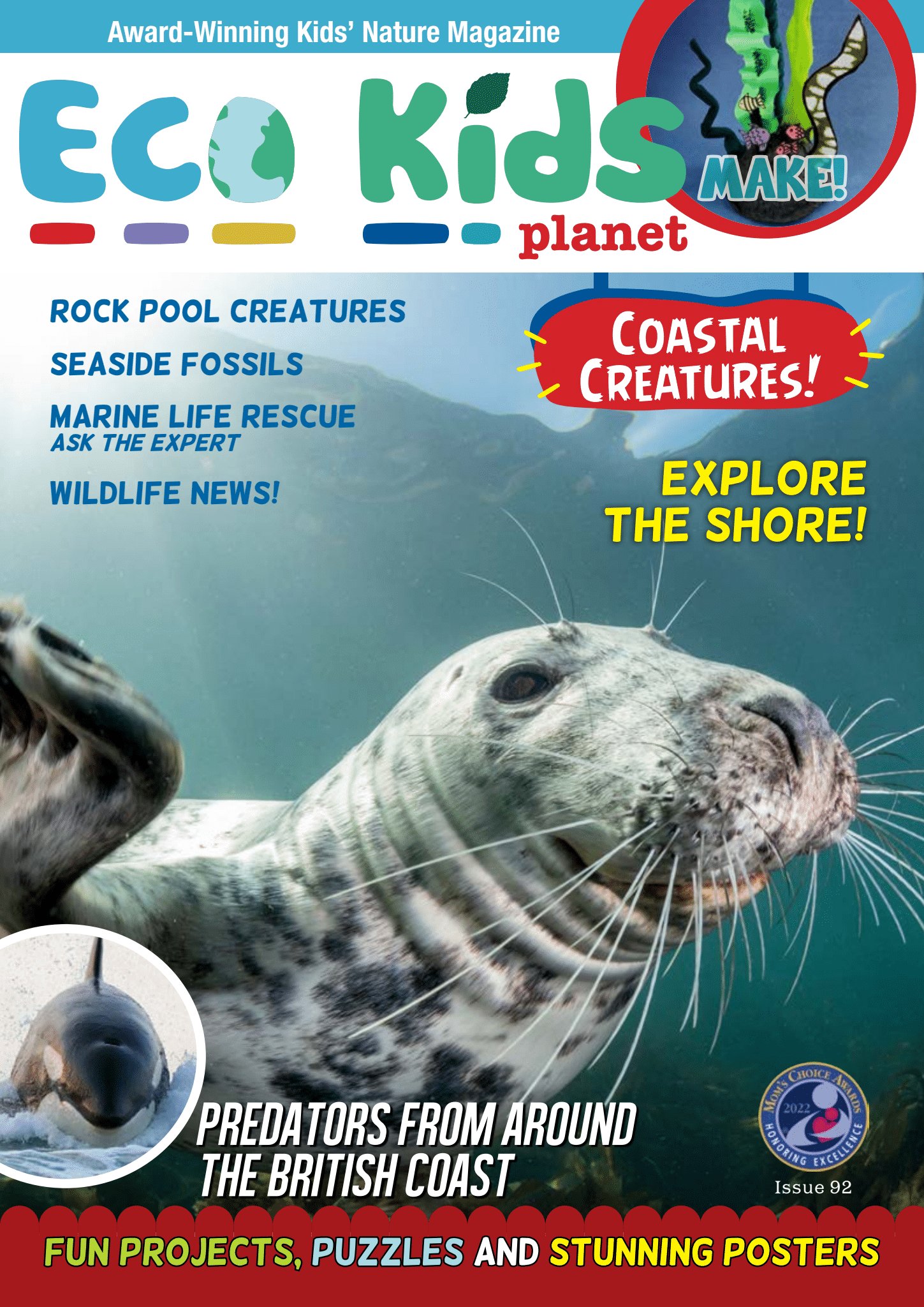 Kid's Nature Magazines – Issue 92 - Coastal Creatures